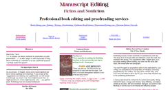 Desktop Screenshot of manuscriptediting.com